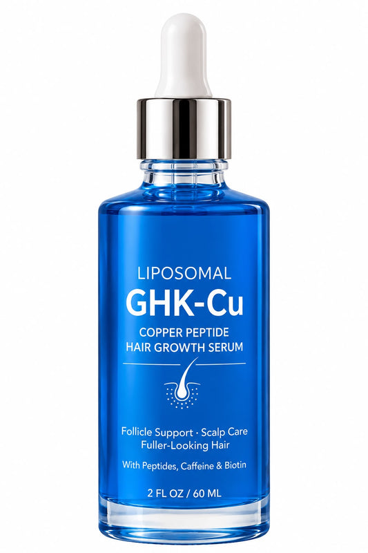 Sérum Capilar GHK-Cu con Péptidos de cobre para el crecimiento del cabello