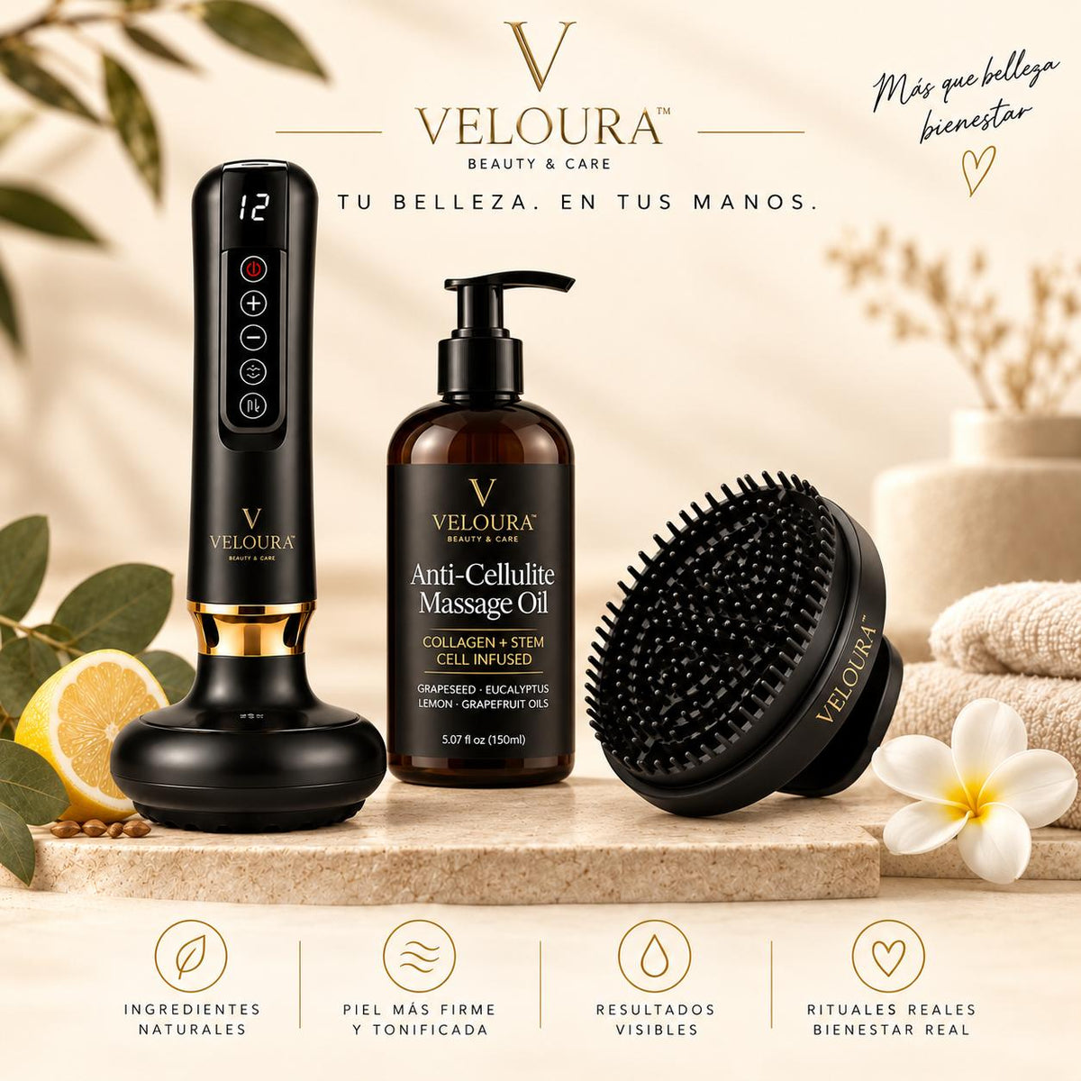 Masajeador Anticelulítico con Ventosa
